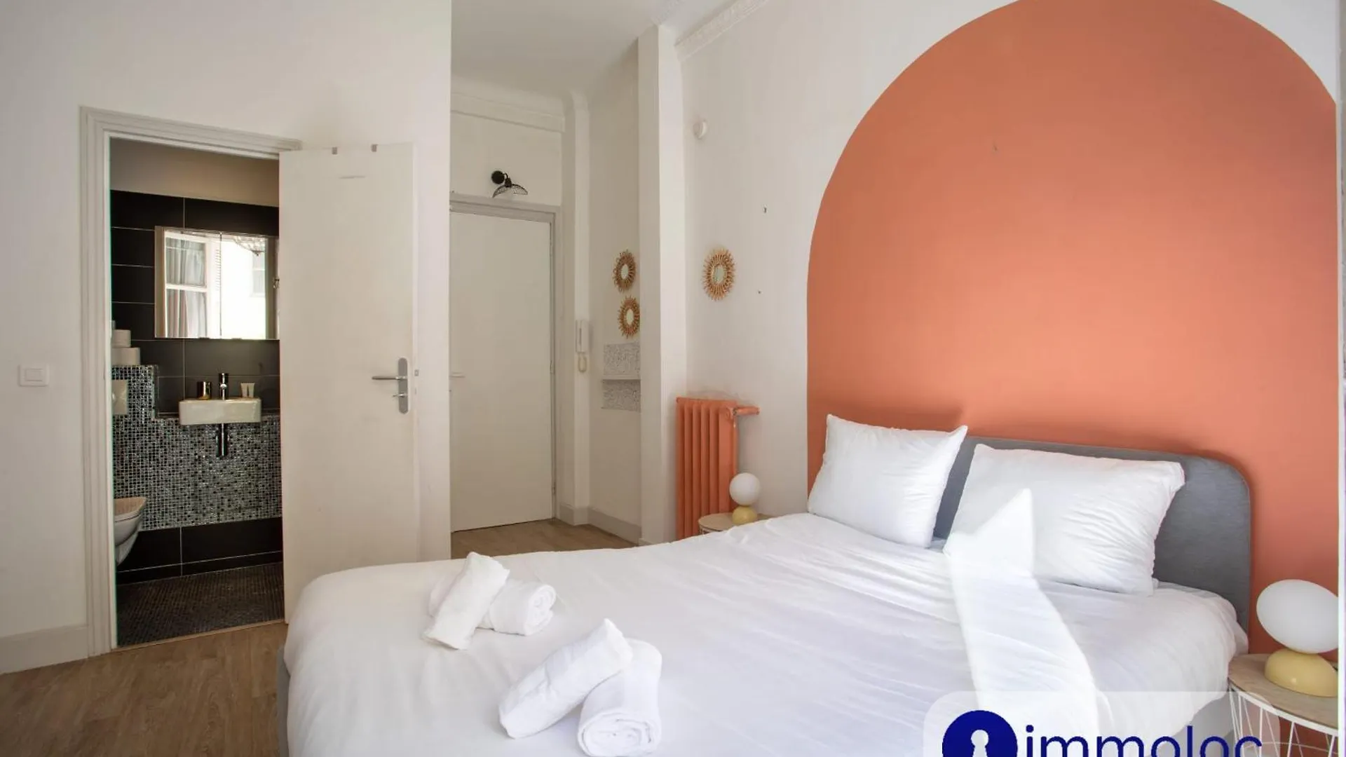 Charming Air-Conditioned Studio With Balcony Nice 0*,